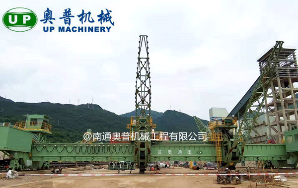 橋式斗輪堆取料機