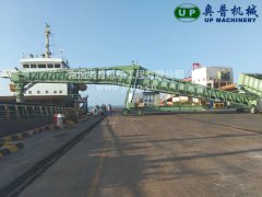 輪胎式移動(dòng)堆料機